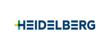 Heidelberg logo with colorful 